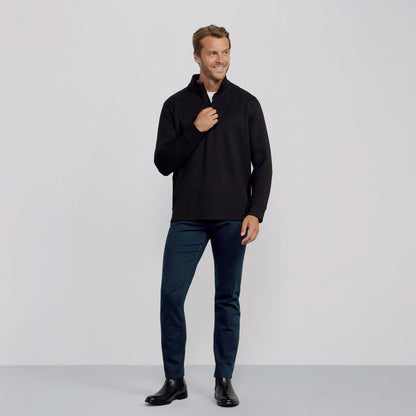 Sandwash Quarter-Zip -- True Black
