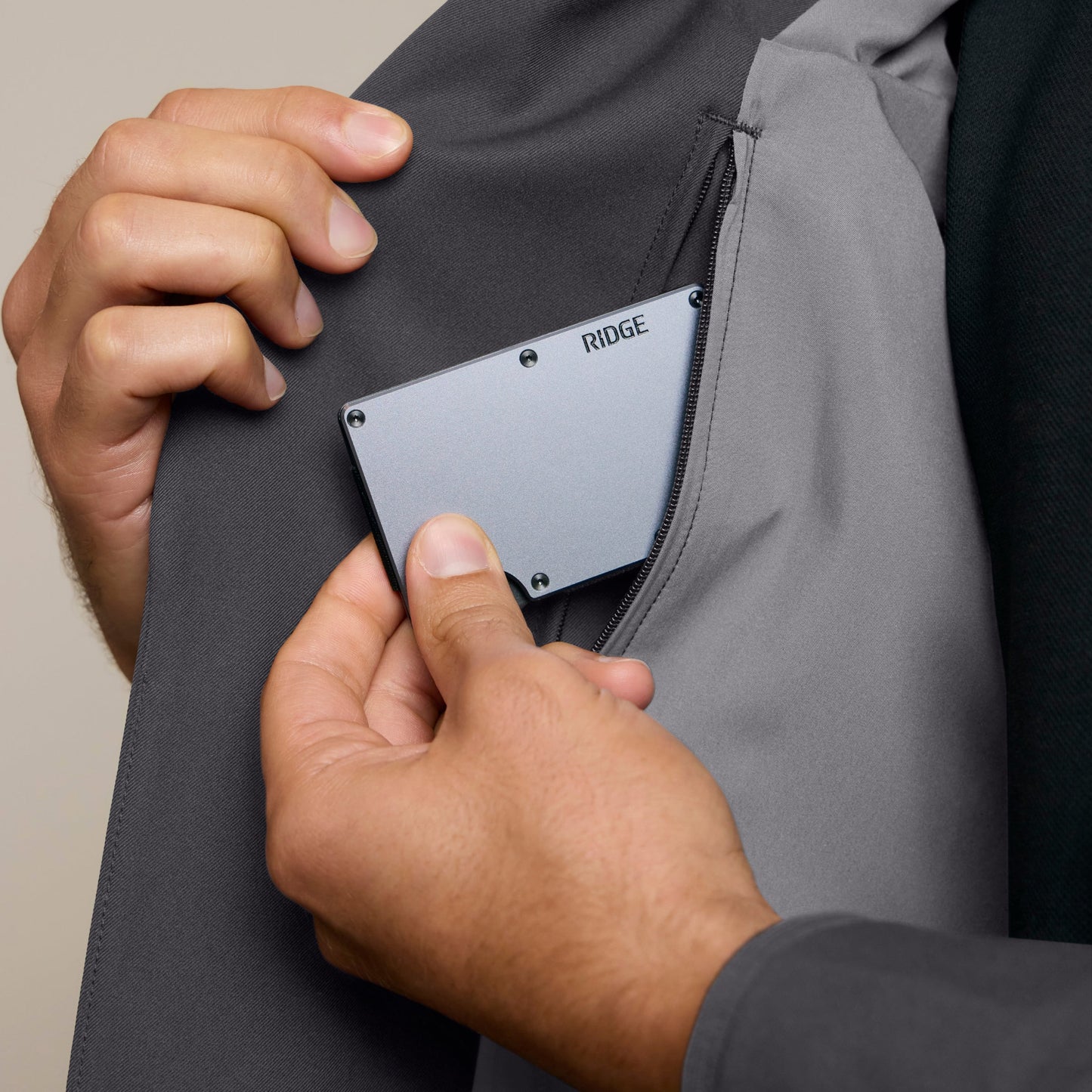 Jetsetter Blazer -- Charcoal Gray