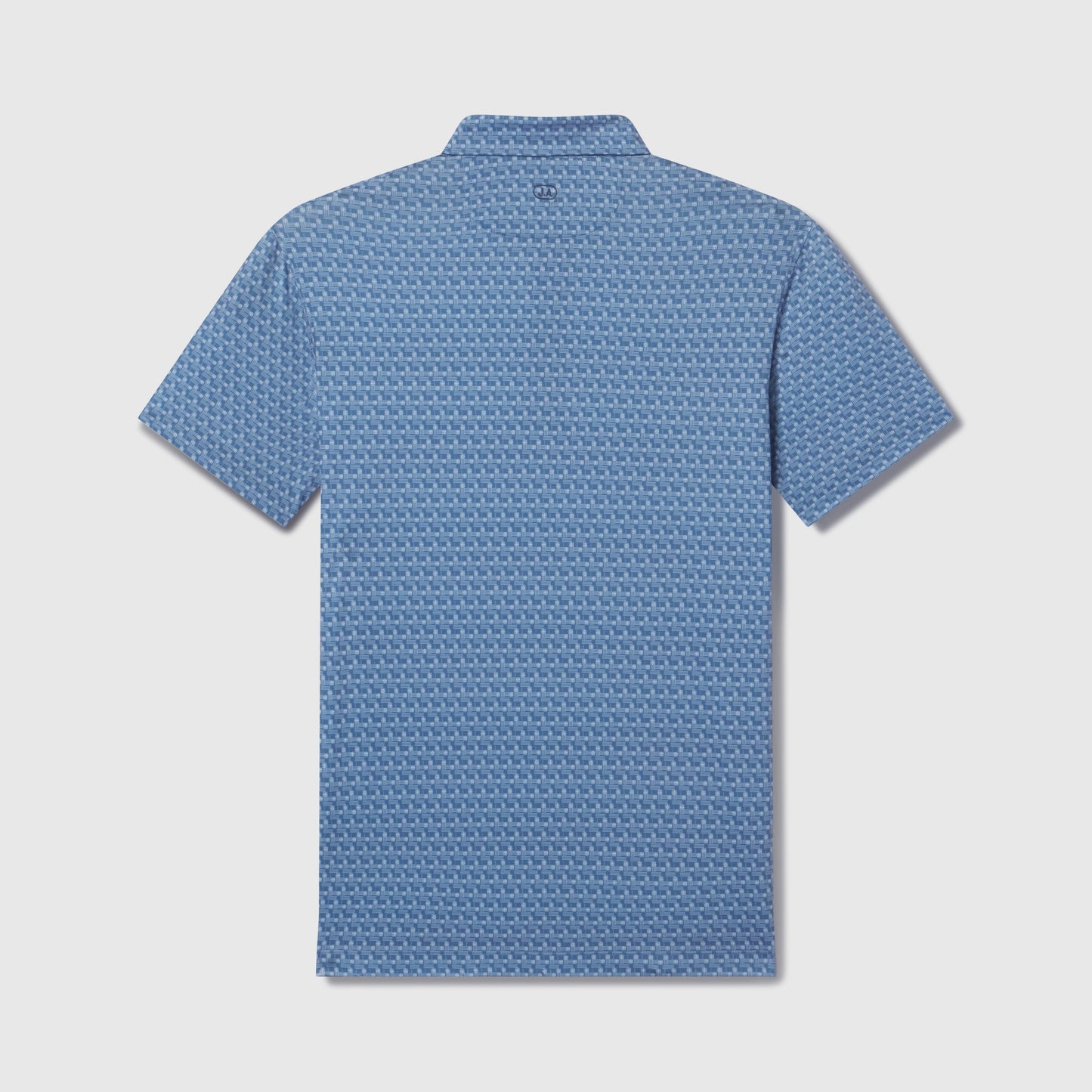 Clubhouse Performance Polo -- Bering Sea Gridline