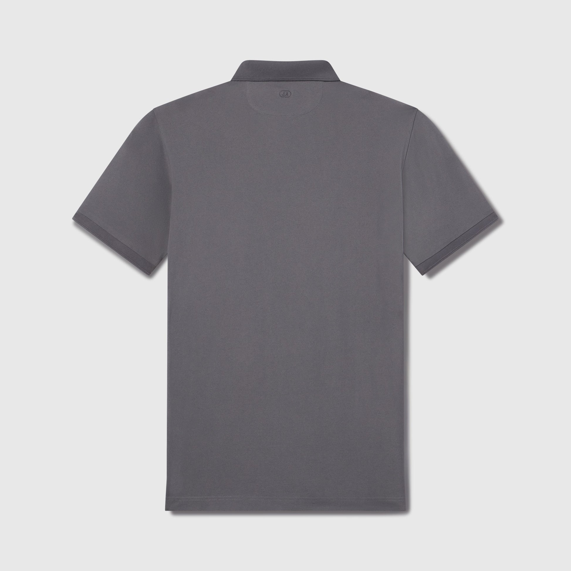 Clubhouse Pique Polo -- Charcoal Gray