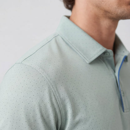 Clubhouse Performance Polo -- Storm Green Sweetspot