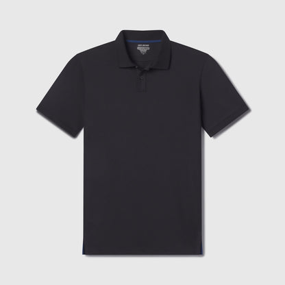 Clubhouse Pique Polo -- True Black