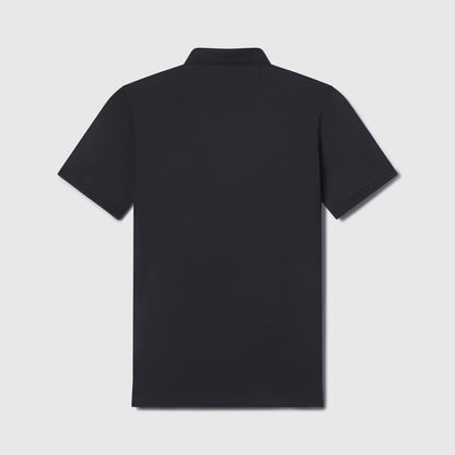 Clubhouse Pique Polo -- True Black