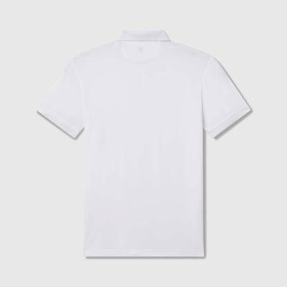 Clubhouse Pique Polo -- True White