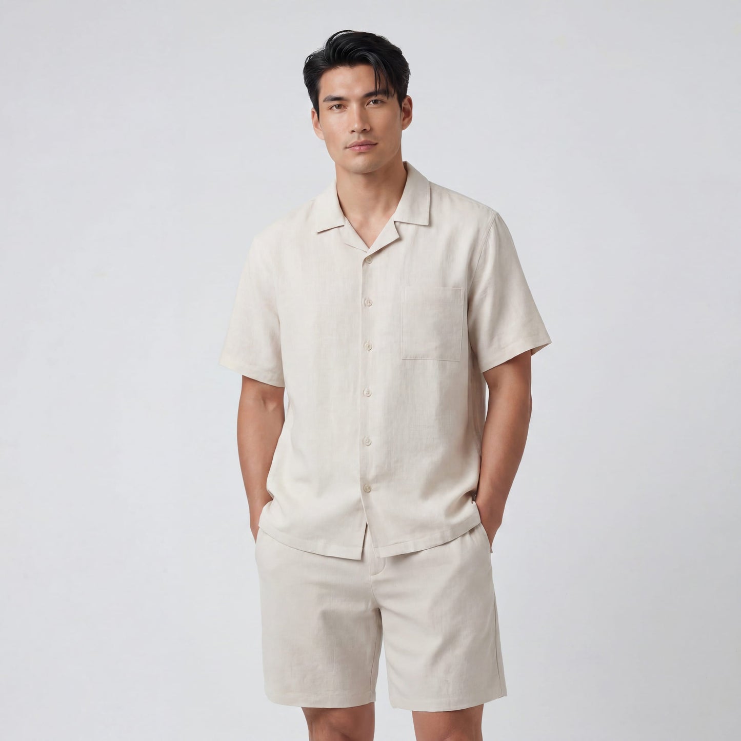 Getaway Linen Shirt -- Canvas