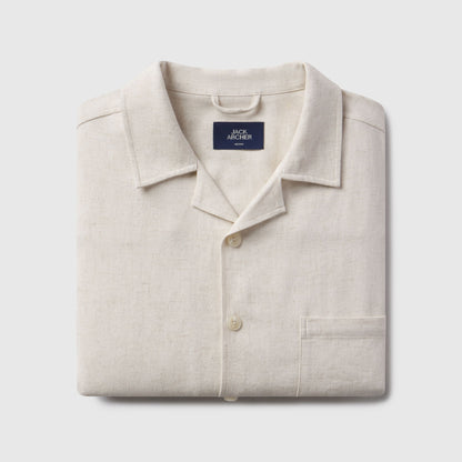 Getaway Linen Shirt -- Canvas
