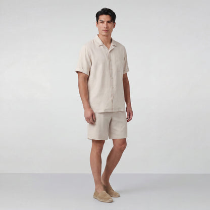 Getaway Linen Short -- Canvas