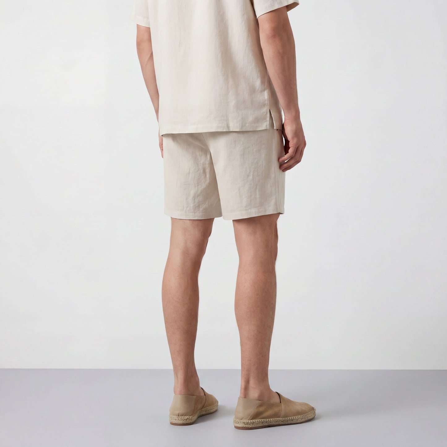 Getaway Linen Short -- Canvas
