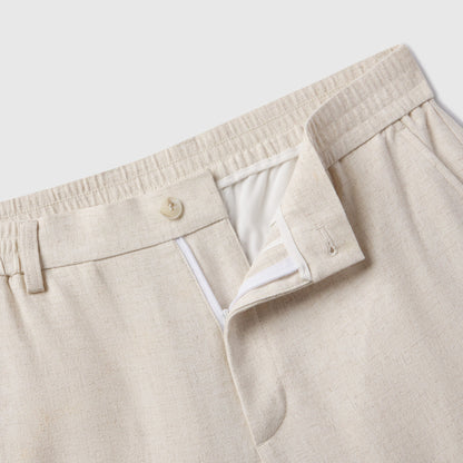 Getaway Linen Short -- Canvas