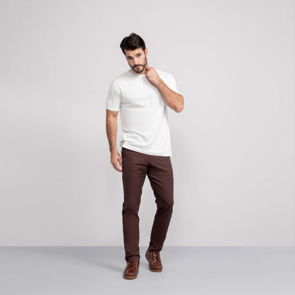 Jetsetter Tech Pant Straight Fit -- Bourbon Brown