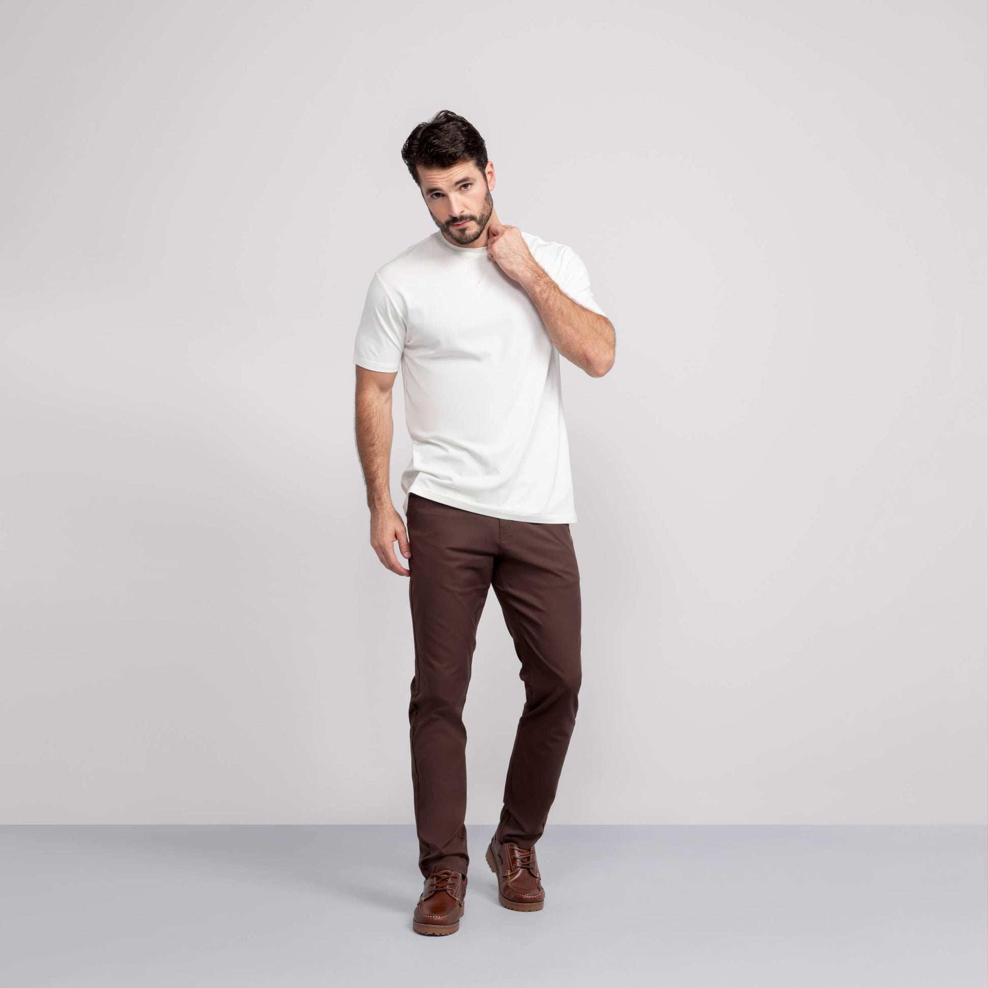 Jetsetter Tech Pant Slim Fit -- Bourbon Brown