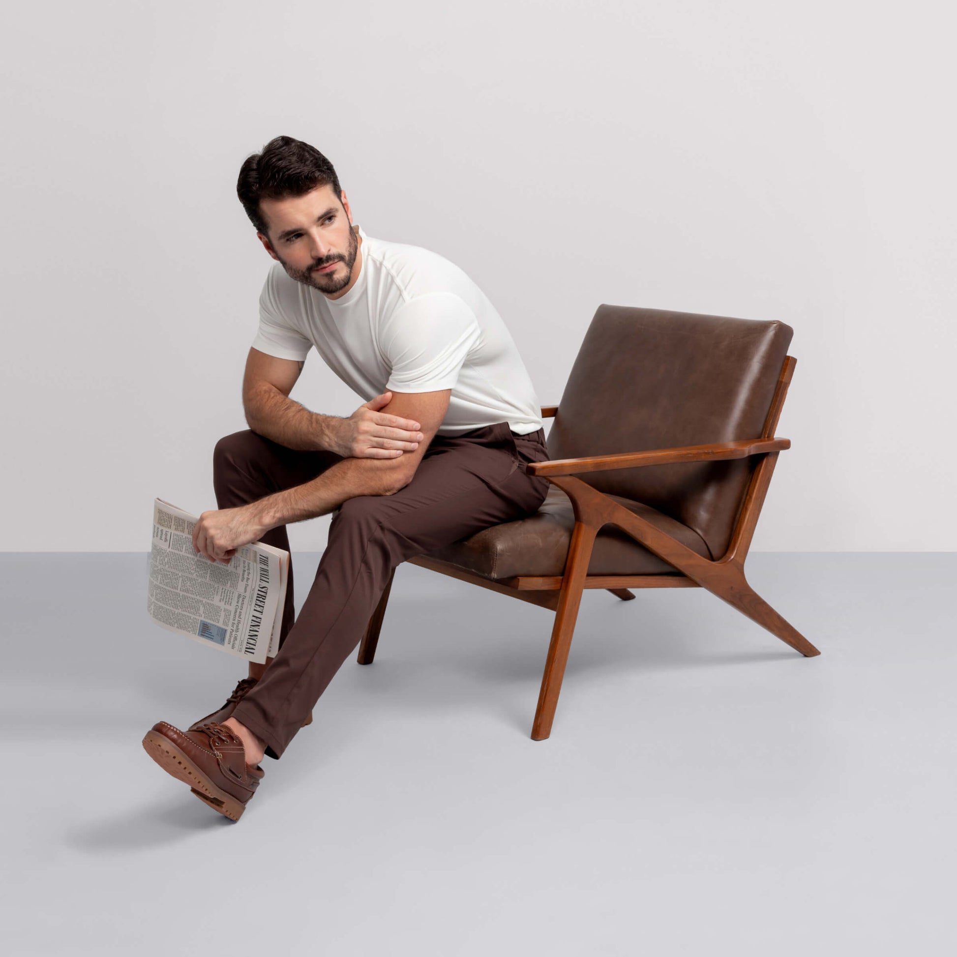 Jetsetter Tech Pant Slim Fit -- Bourbon Brown