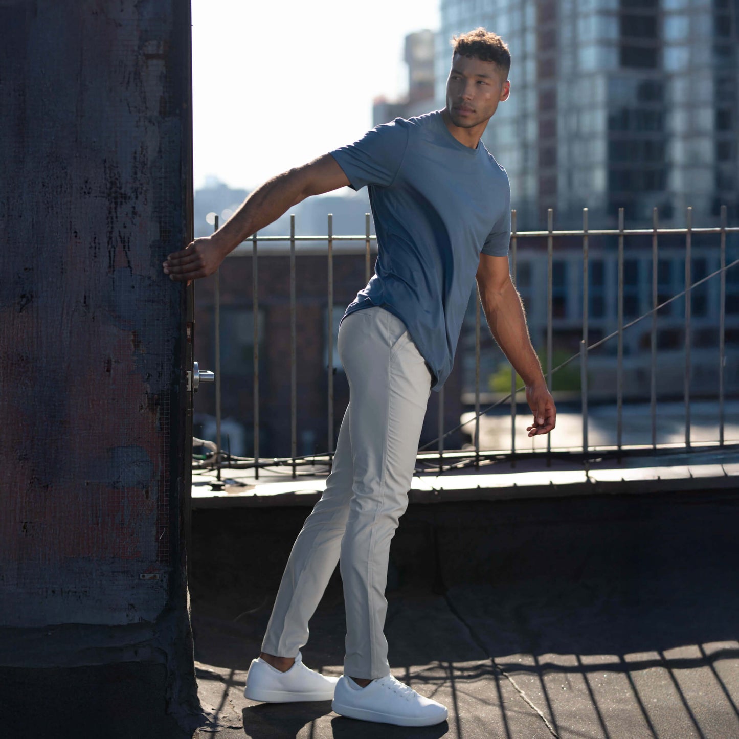 Jetsetter Tech Pant Classic Fit -- Ice Gray
