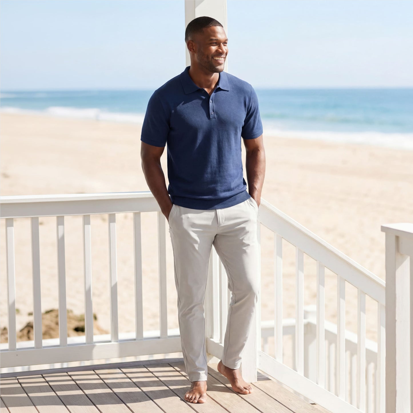 Jetsetter Tech Pant Slim Fit -- Ice Gray