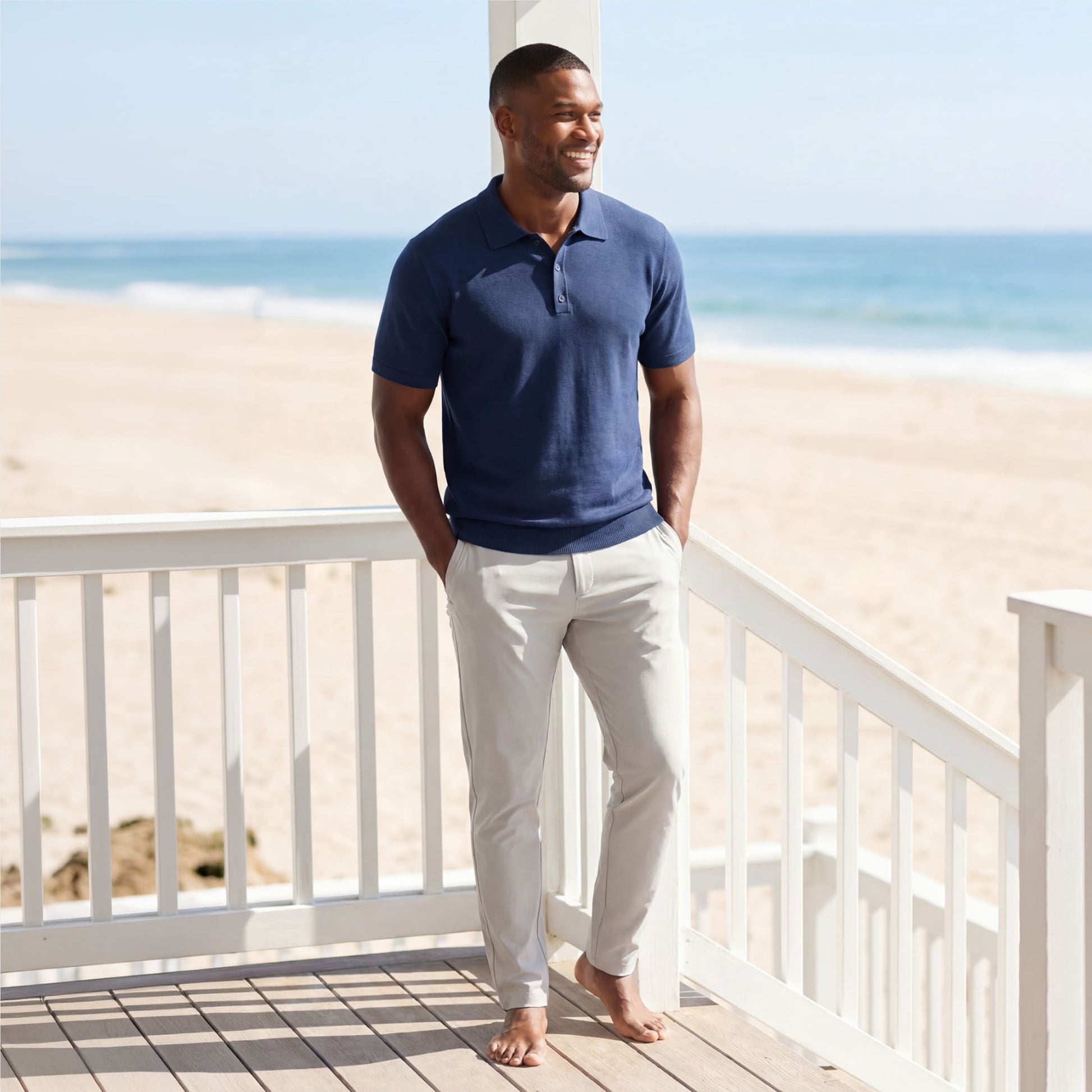 Jetsetter Tech Pant Slim Fit -- Ice Gray