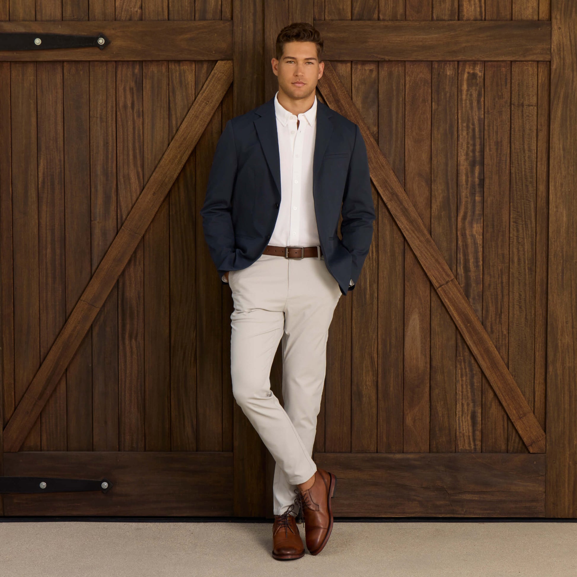 Jetsetter Tech Pant Straight Fit -- Sand Stone