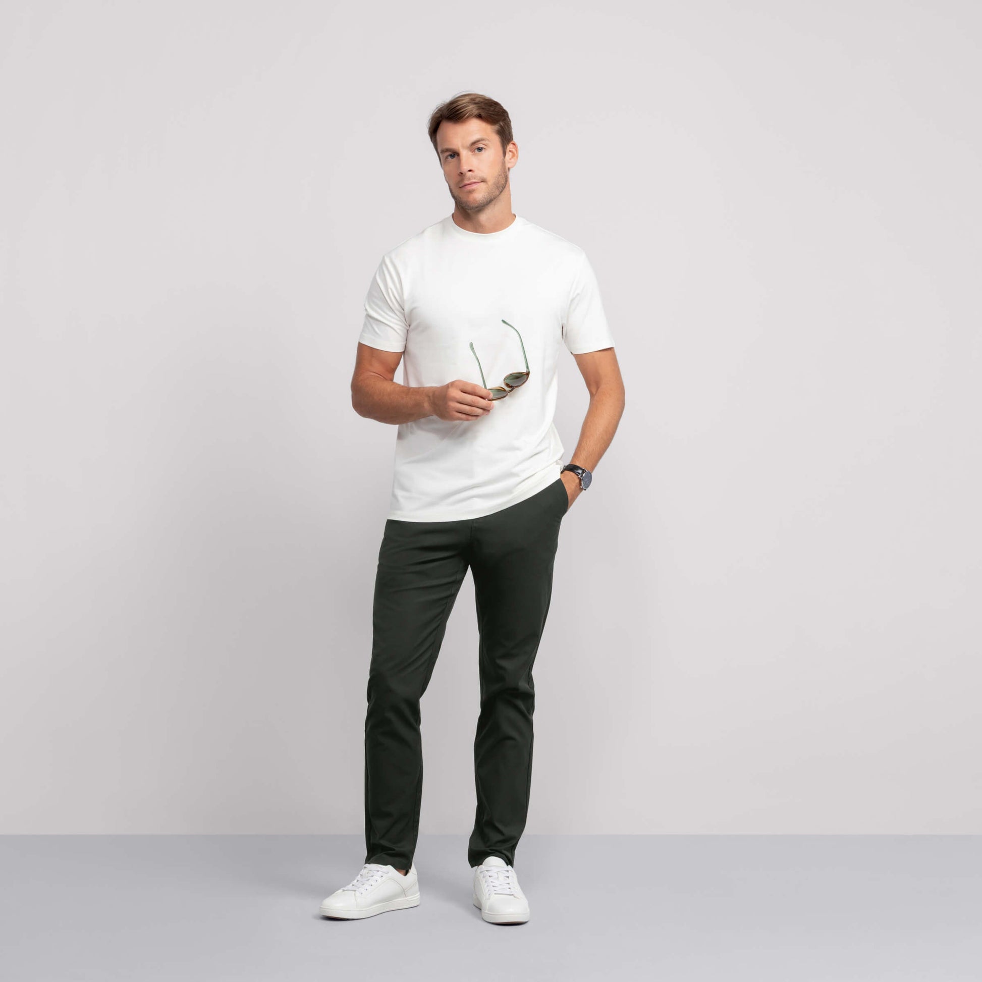 Jetsetter Tech Pant Straight Fit -- Spruce Green
