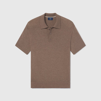 Legacy Resort Polo -- Mocha Heather