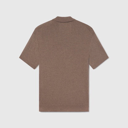 Legacy Resort Polo -- Mocha Heather