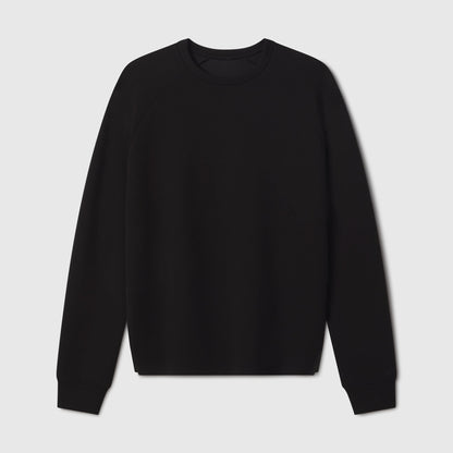Sandwash Crewneck -- True Black