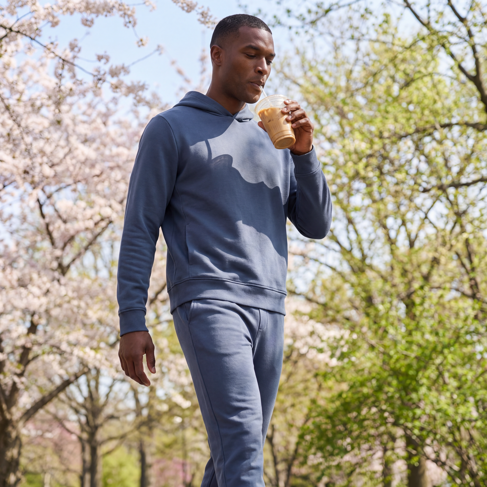 Sandwash Hoodie -- Tidal Blue