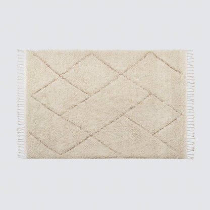 Khalida Hand-Knotted Beni Ourain Area Rug