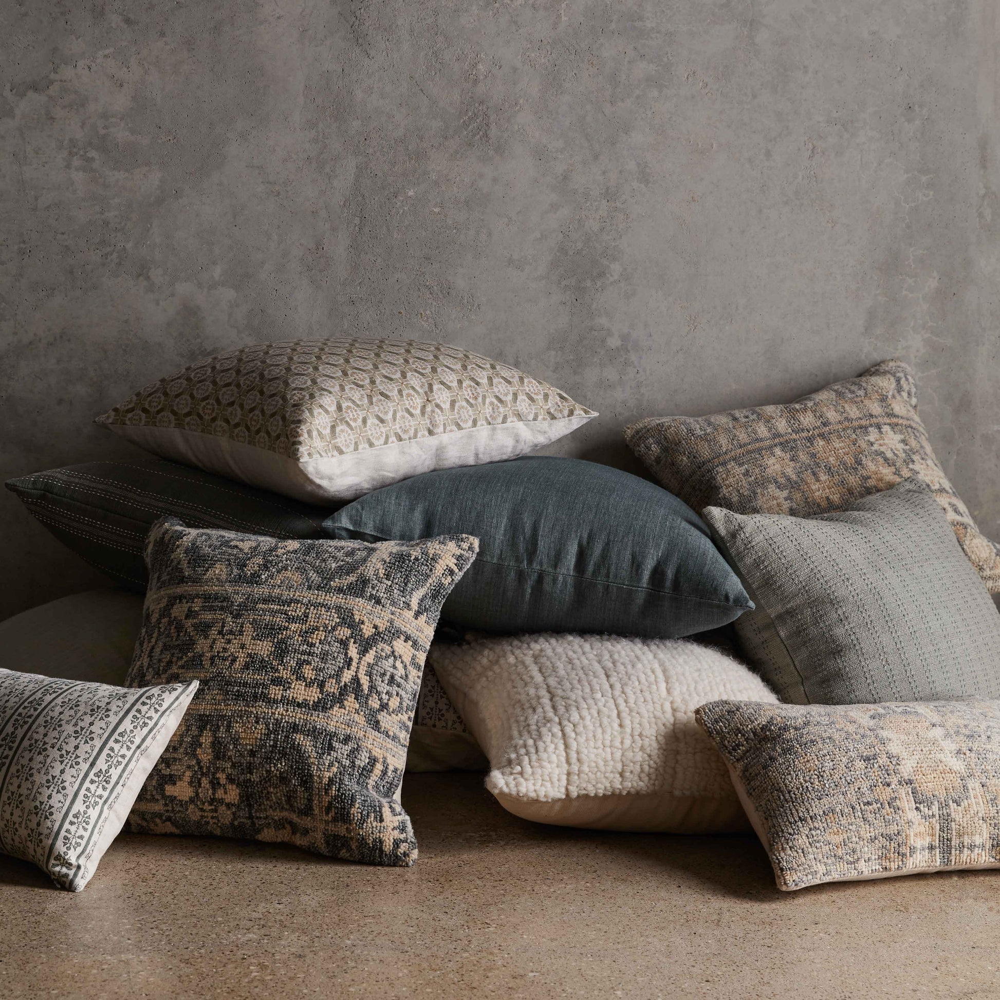 Krisha Hand-Knotted Lumbar Pillow