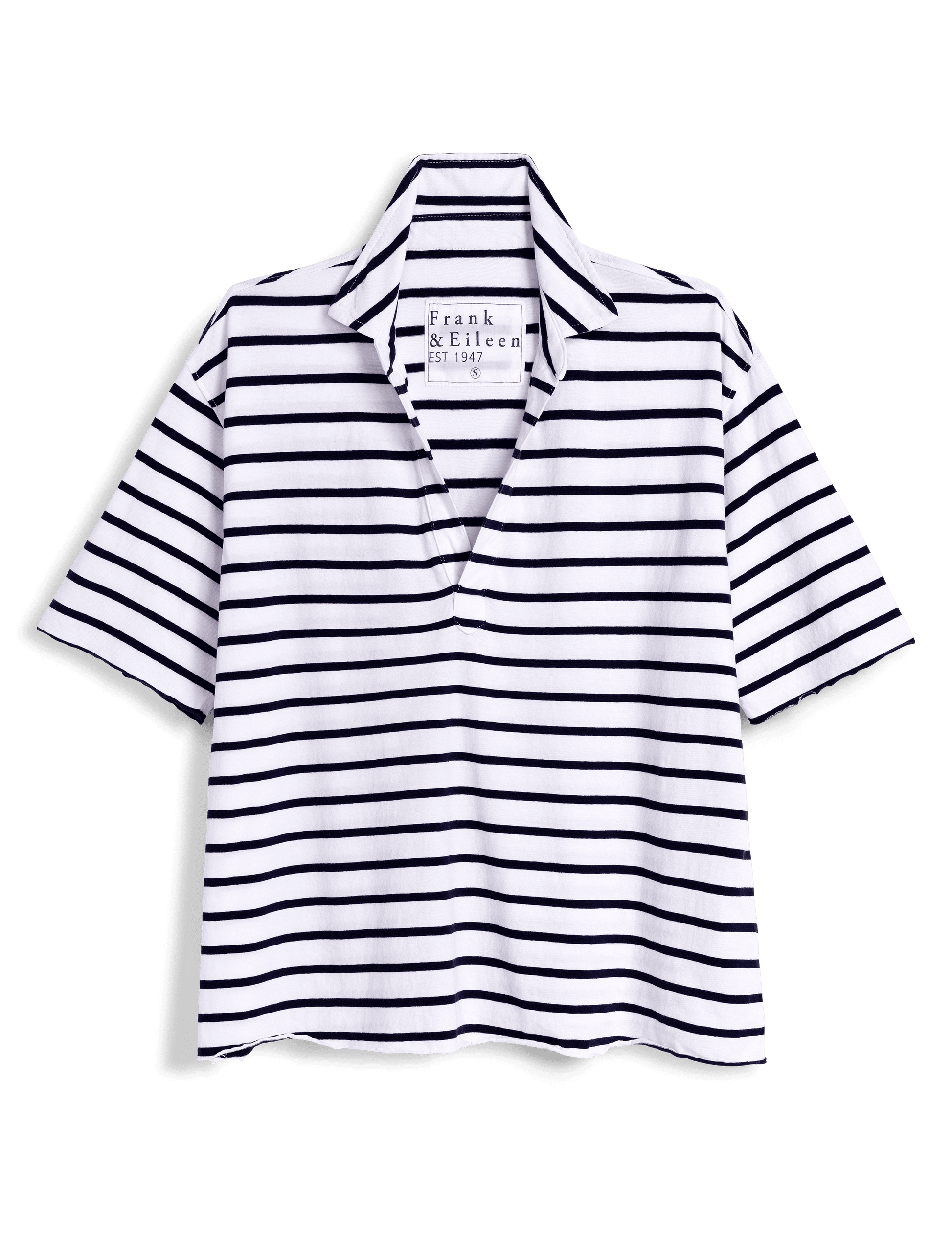 PATTY Wide Navy French Stripe, Vintage Jersey