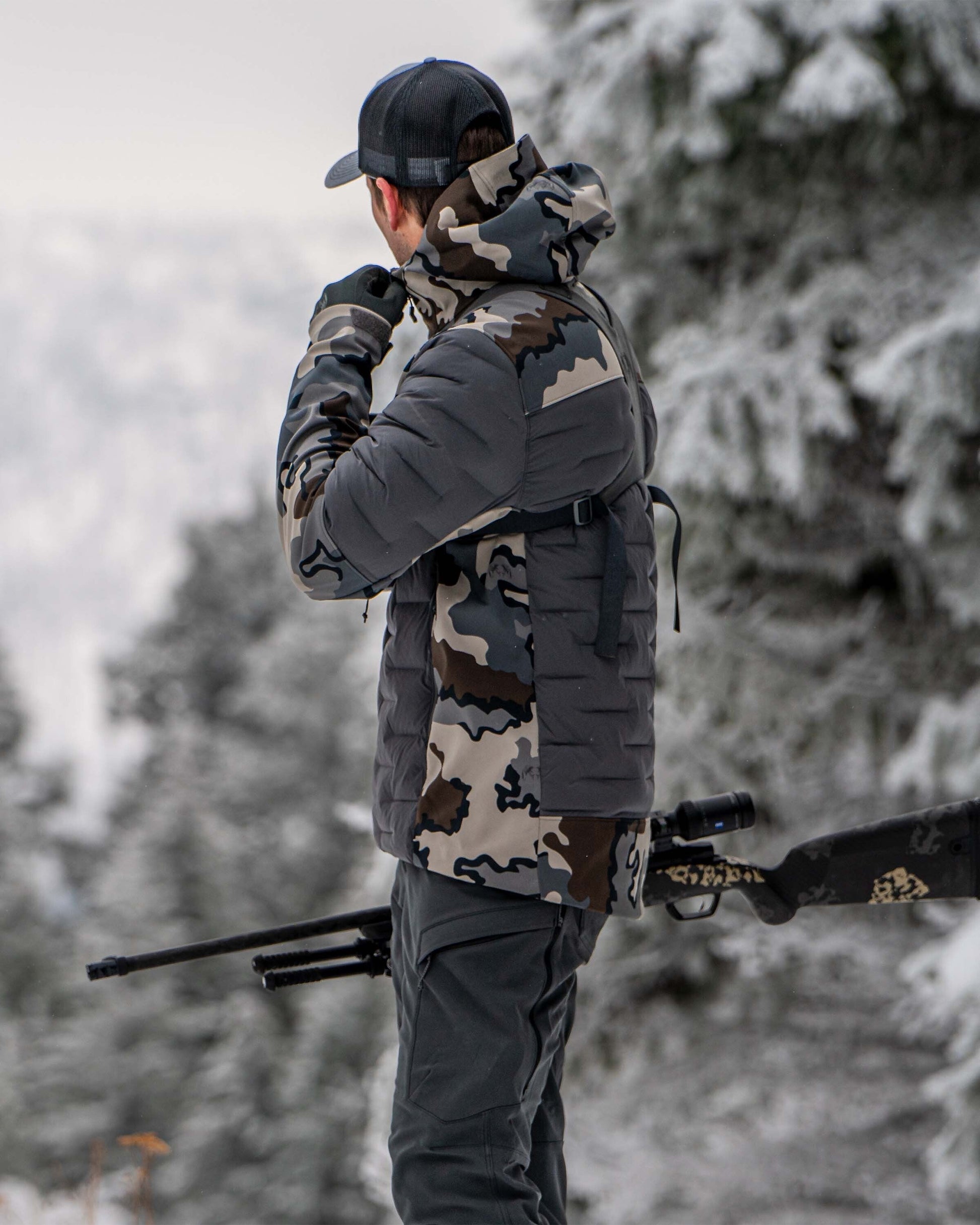 Axis Thermal Hybrid Hooded Jacket | Vias