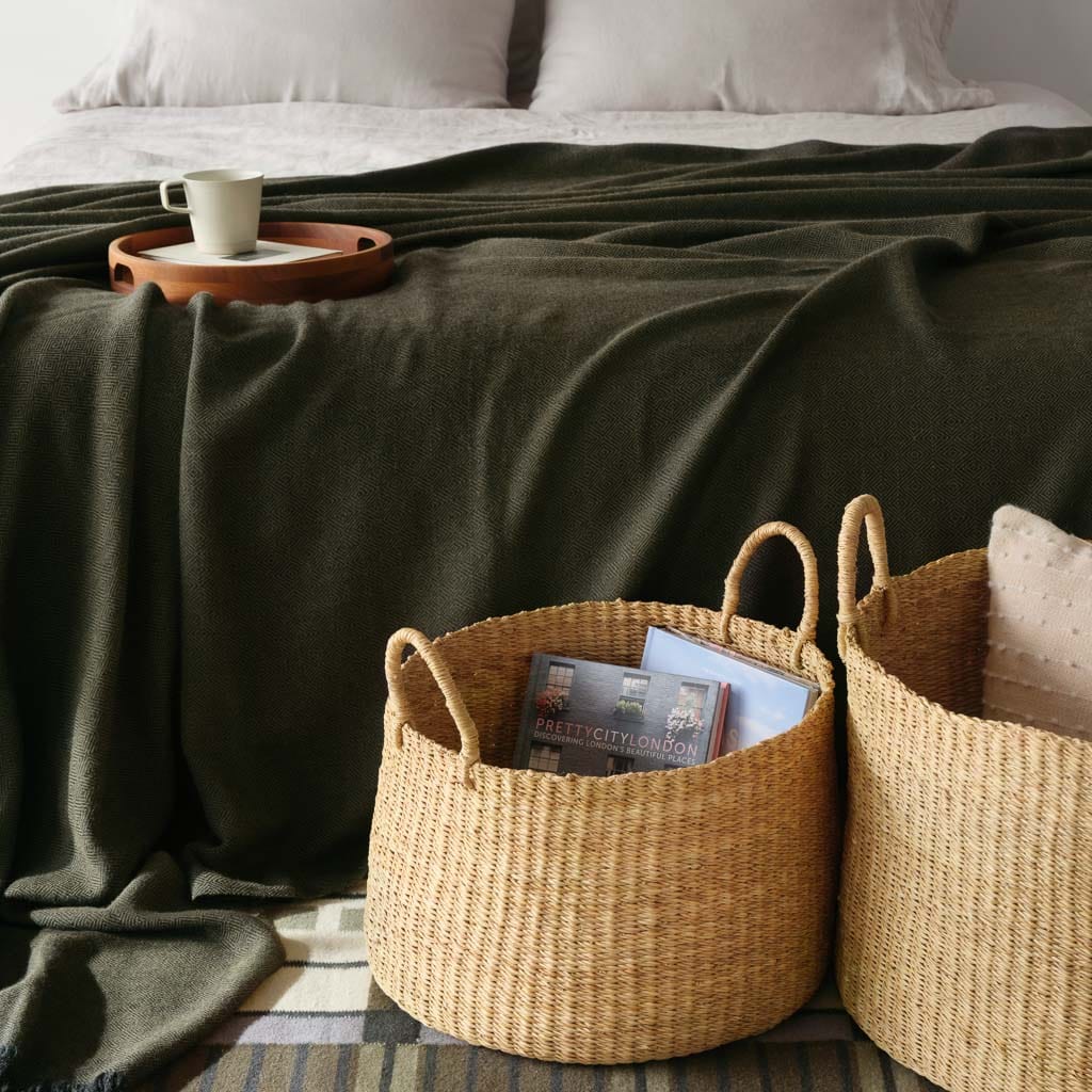 La Calle Alpaca Bed Blanket