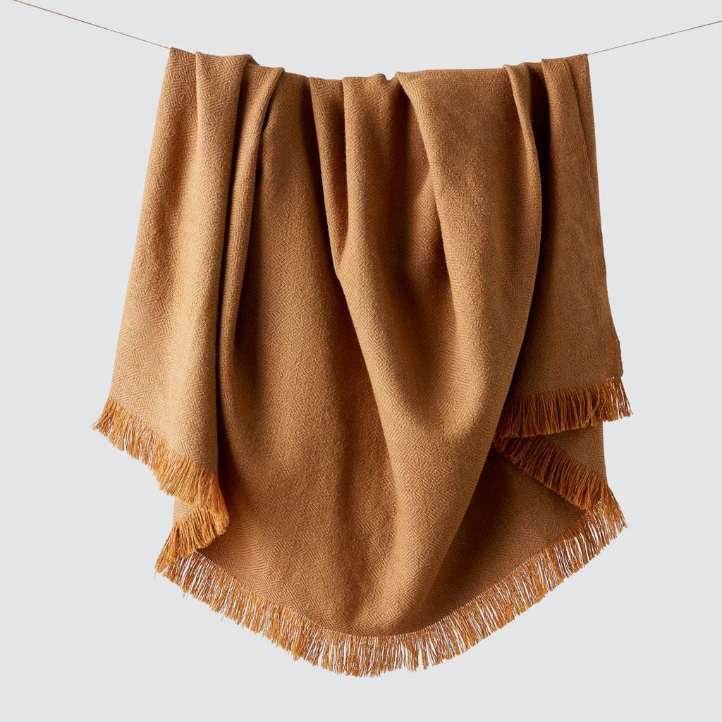 La Calle Alpaca Throw