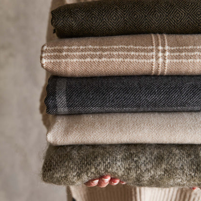 La Calle Alpaca Throw