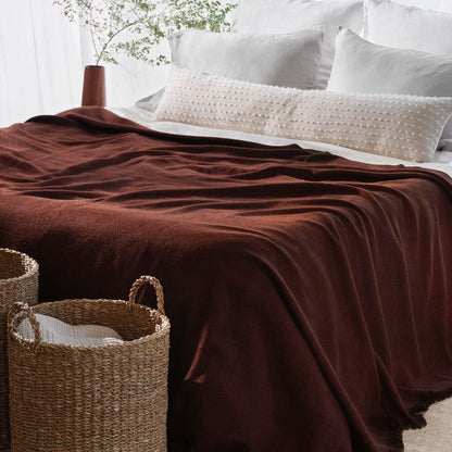 La Calle Alpaca Bed Blanket