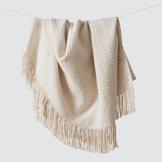 La Leña Luxe Alpaca Throw