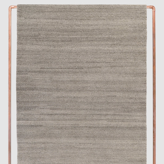 Lata Hand-Knotted Area Rug - Grey
