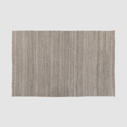 Lata Hand-Knotted Area Rug - Grey
