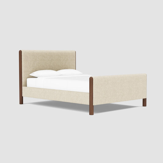 Laurel Bed with High Footboard