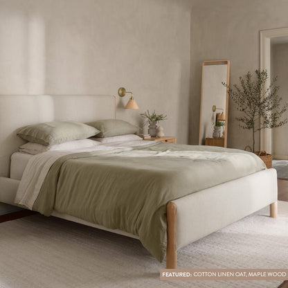 Laurel Bed with Low Footboard