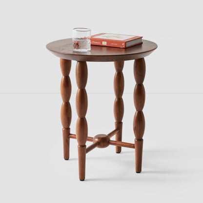 Leela Wood Side Table