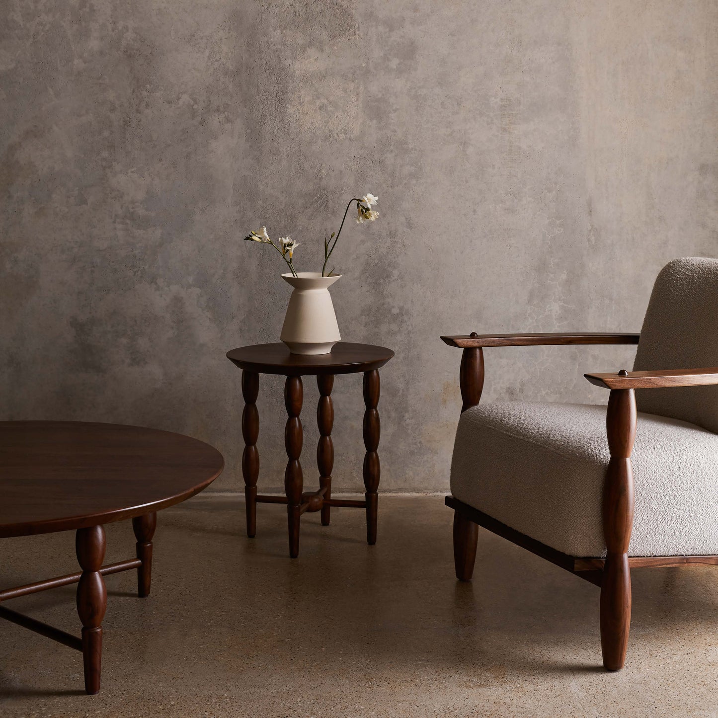 Leela Wood Side Table