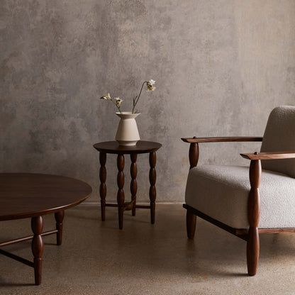 Leela Wood Side Table