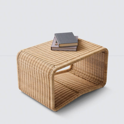 Liang Wicker Ottoman