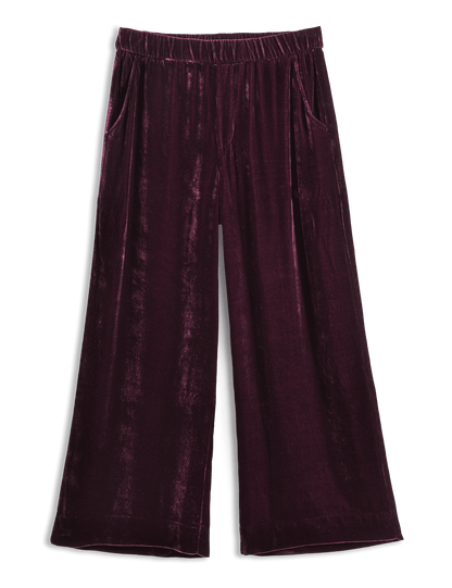 MAISIE VELVET Bordeaux, Italian Washed Velvet