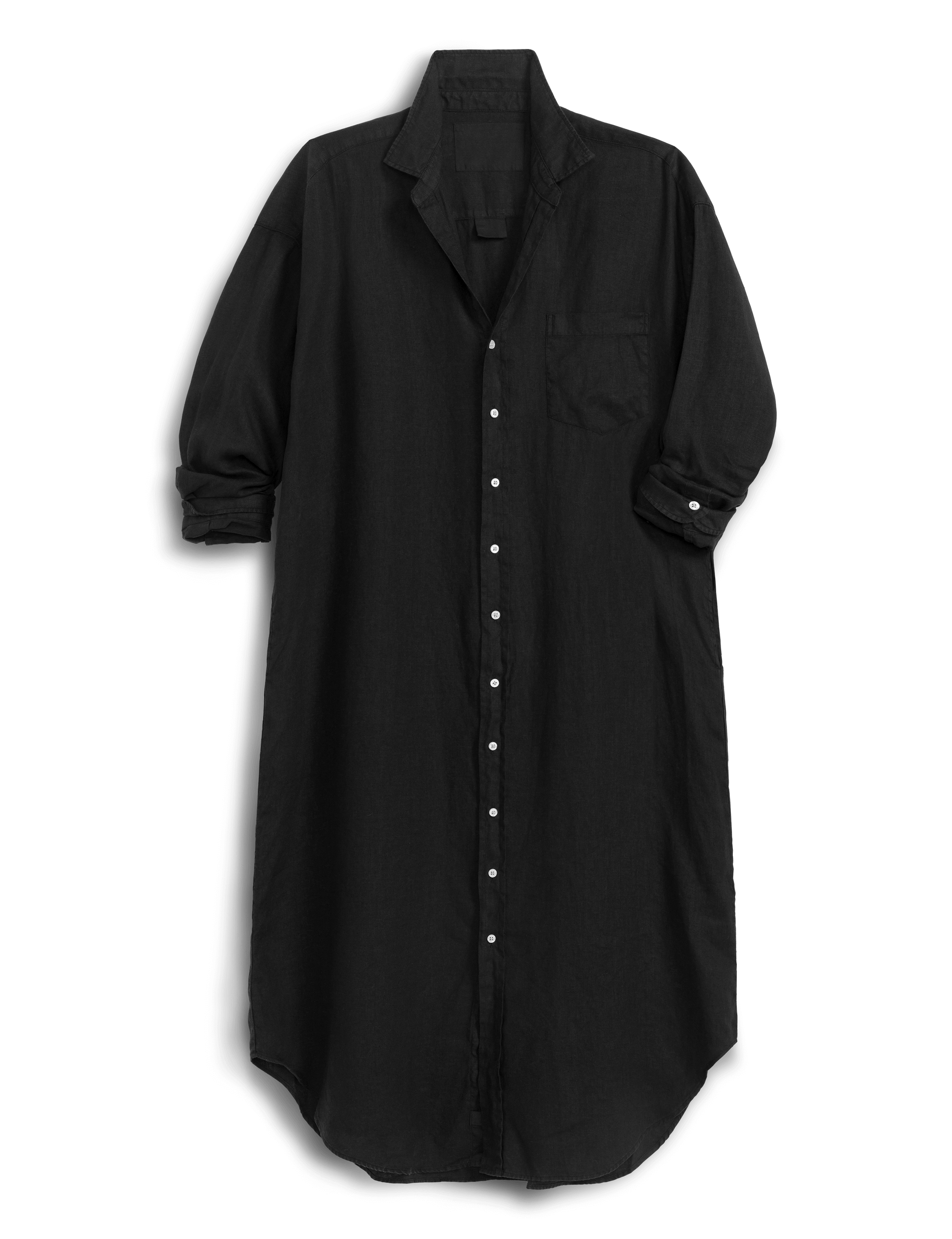 MEGAN Black, Washed Linen
