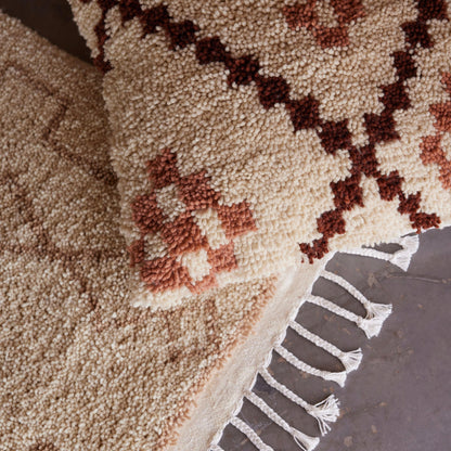 Rahim Hand-Knotted Beni Ourain Area Rug