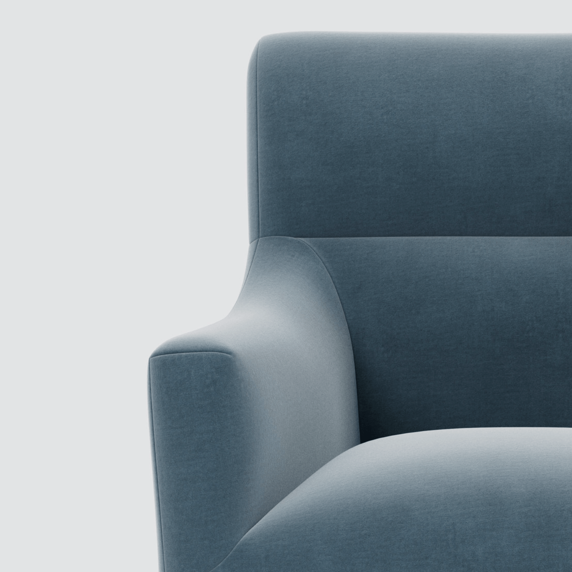 Cotton Velvet Upholstery Swatches