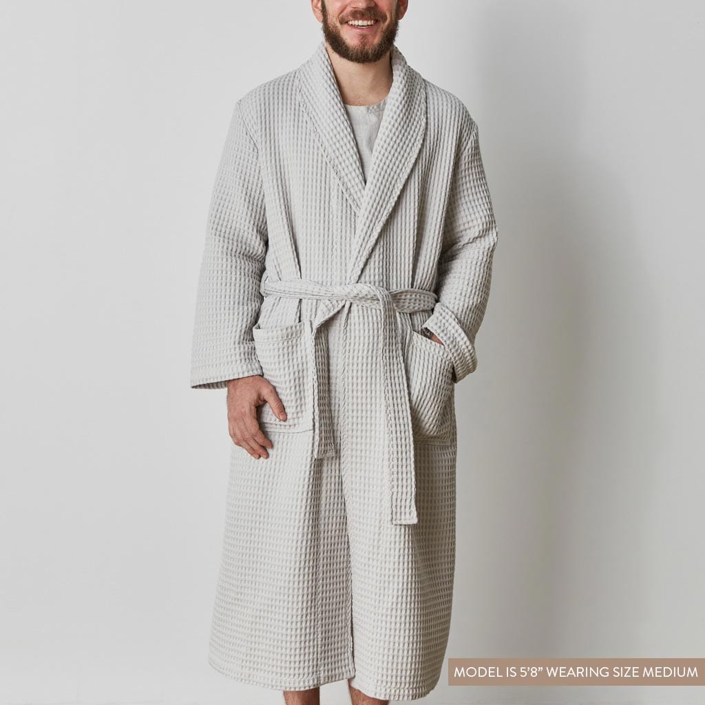 Mara Organic Waffle Robe