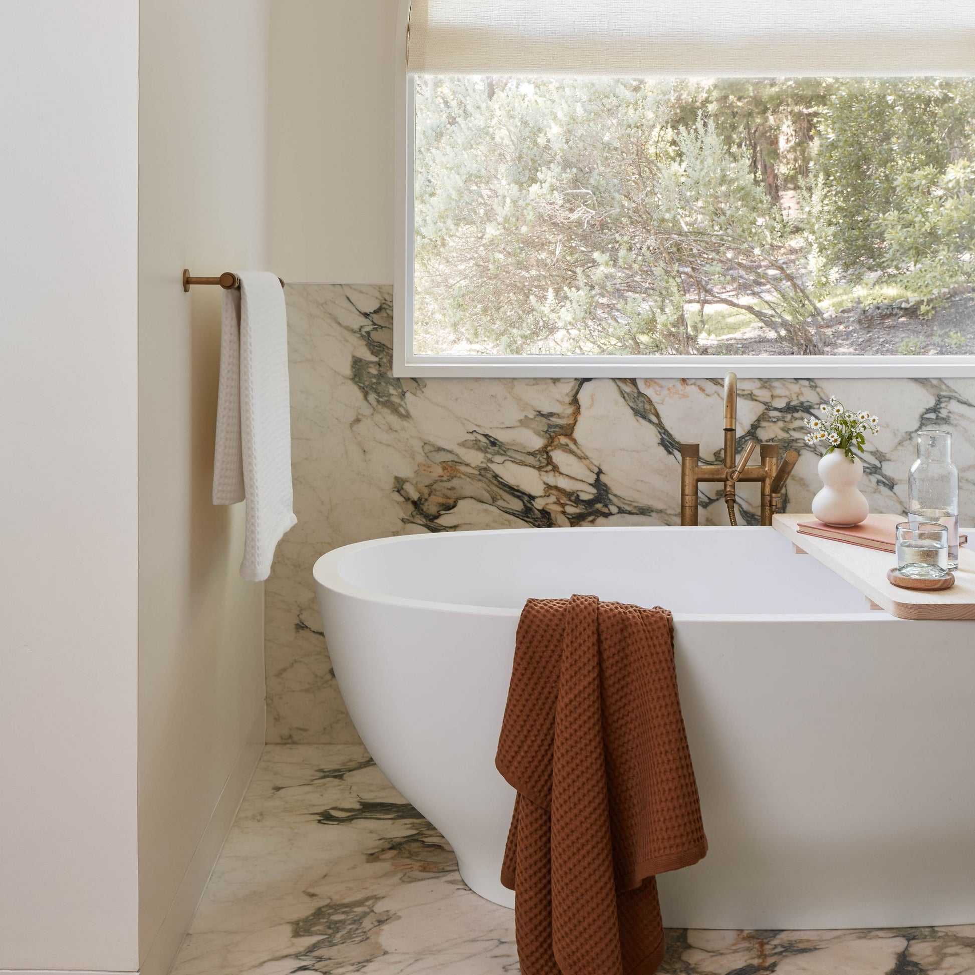 Mara Organic Waffle Towels