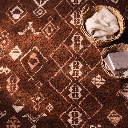 Mina Hand-Knotted Beni Ourain Area Rug
