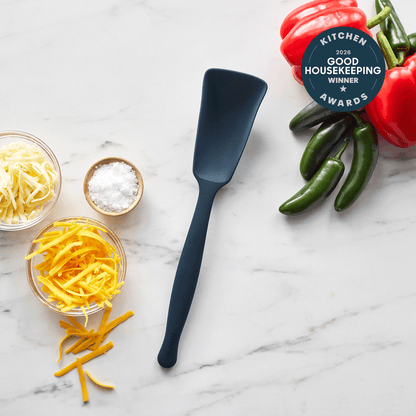 Premiere Silicone Deep Rectangle Spoon | Oxford Blue